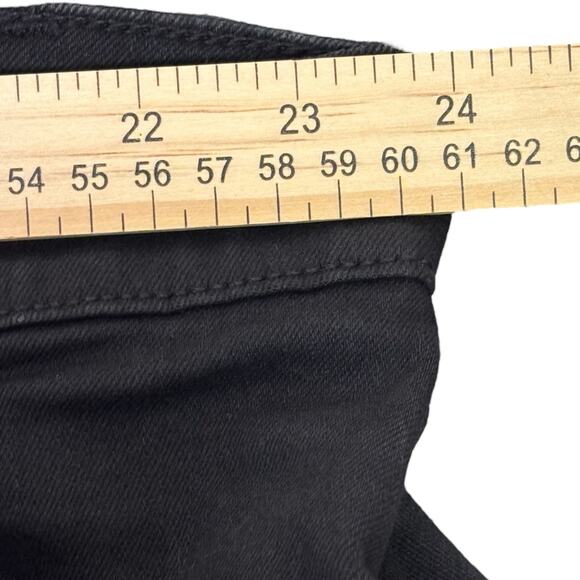 NWT Lane Bryant Signature Fit Boyfriend Sequin Pants Black Mid Rise SZ 24 Curvy - Picture 10 of 16